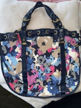 Y2K JUICY COUTURE CANVAS AND SEQUIN PURSE